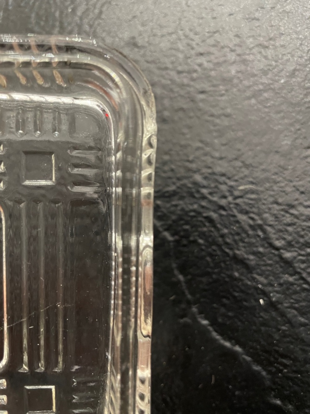 Clear Glass Square Accessory Case - Transparent - Picture 7 of 9